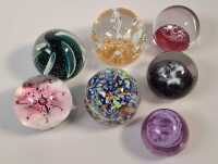 GLASS PAPERWEIGHTS
