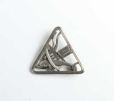 SILVER BROOCH