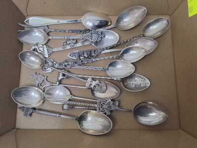 SILVER TEASPOONS