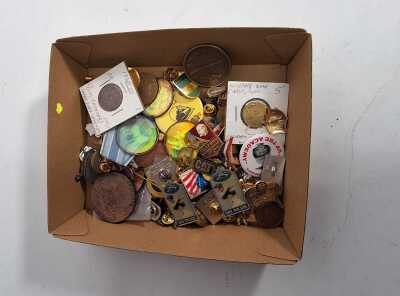 PINS, COINS & BADGES