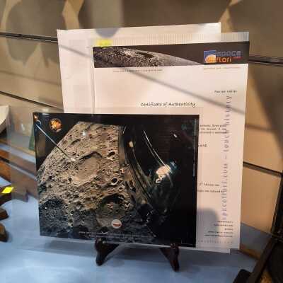 APOLLO 13 FLOWN FRAGMENT.