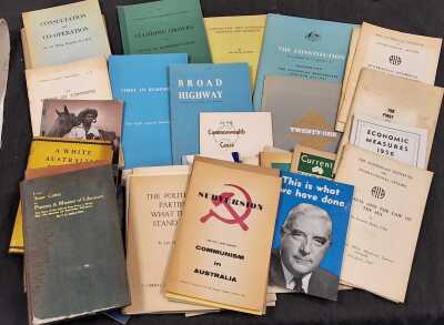 AUSTRALIAN POLITICAL EPHEMERA