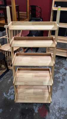 DISPLAY SHELVES
