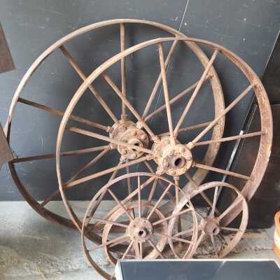 STEEL SPOKED WHEELS
