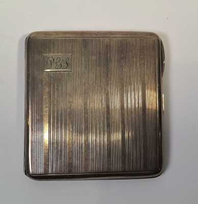 SILVER CIGARETTE CASE