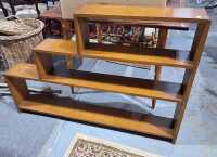 STEPPED BOOKSHELF