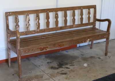 RAILWAY BENCH