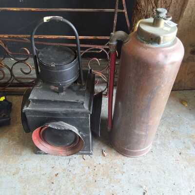 RAILWAY LANTERN AND MORE