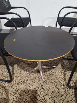 GEORGE NELSON PEDESTAL TABLE