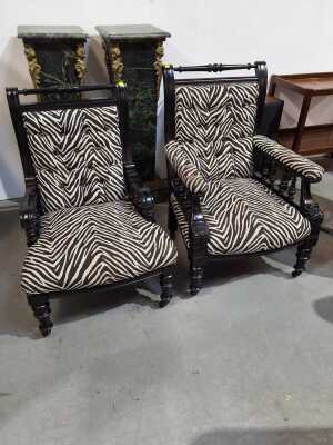 GRANDMOTHER AND GRANDFATHER CHAIRS