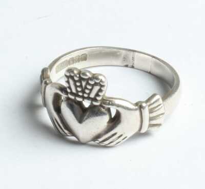 SILVER WEDDING RING