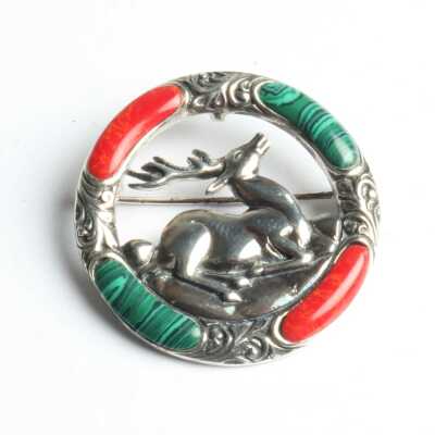 SILVER PENDANT/BROOCH