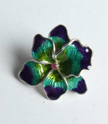 SILVER PENDANT/BROOCH