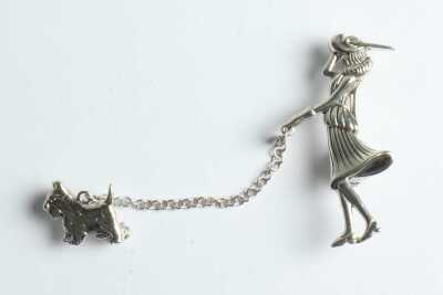 SILVER BROOCH