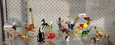 GLASS FIGURINES