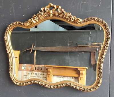 GILT FRAMED MIRROR