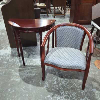 HALL TABLE AND CHAIR