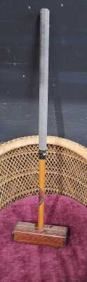 VINTAGE CROQUET MALLET