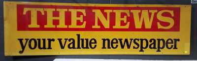ADVERTISING SIGN