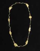 GOLD NUGGET NECKLACE - 2
