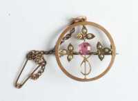 GOLD BROOCH