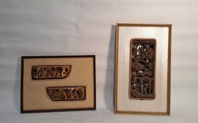 FRAMED CARVINGS