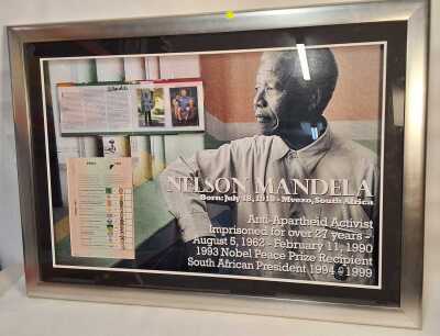 NELSON MANDELA FRAME