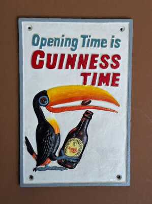 GUINNESS PLAQUE