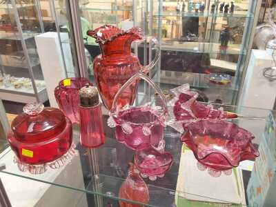 CRANBERRY GLASS