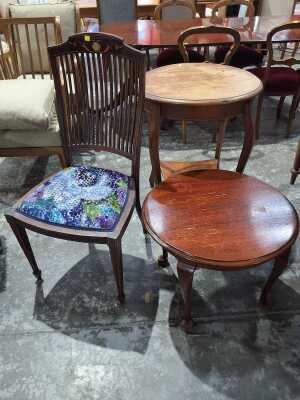 TABLES AND CHAIR