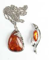 BROOCH AND PENDANT