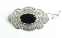 MARCASITE BROOCH