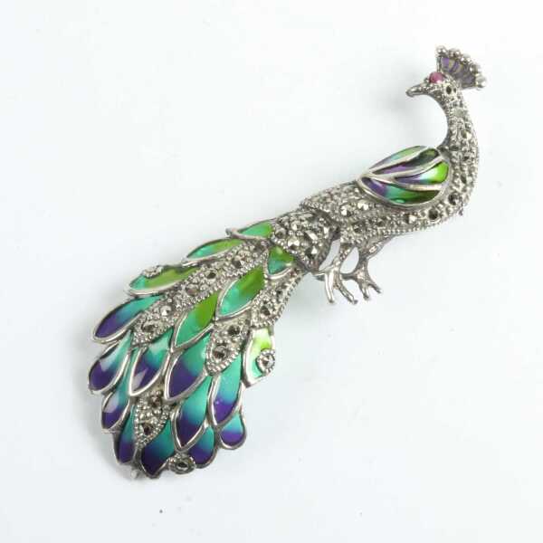 SILVER BROOCH