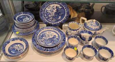 BLUE AND WHITE CHINA