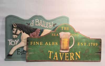 WOODEN SIGNS