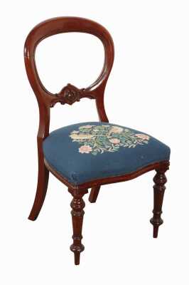 MAHOGANY DINING CHAIR