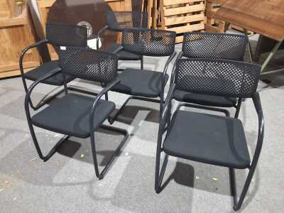 SET OF VISA VIS MEETING CHAIRS