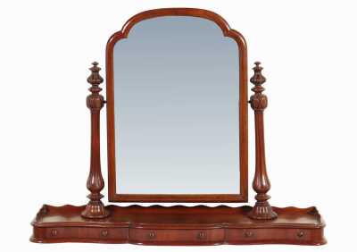 MAHOGANY DRESSING MIRROR