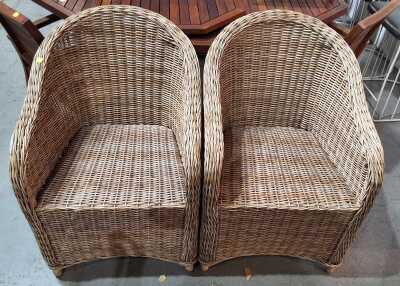 RATTAN CHAIRS