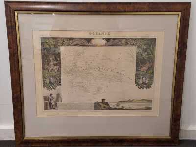 FRAMED MAP