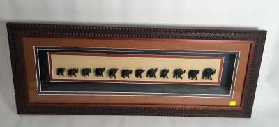 CARVED ELEPHANTS