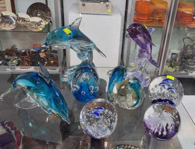 GLASS DOLPHINS