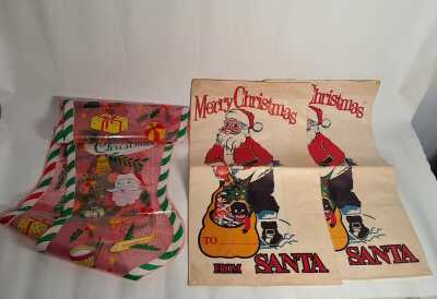VINTAGE CHRISTMAS BAGS