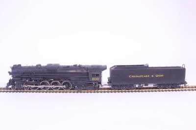 NJ CUSTOM BRASS CLASS J-3 4-8-4 LOCOMOTIVE