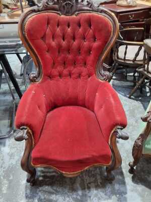 GRANDFATHER CHAIR