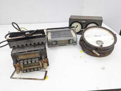 RADIOS AND GAUGES