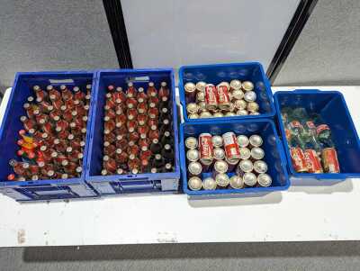 BOTTLES AND CANS