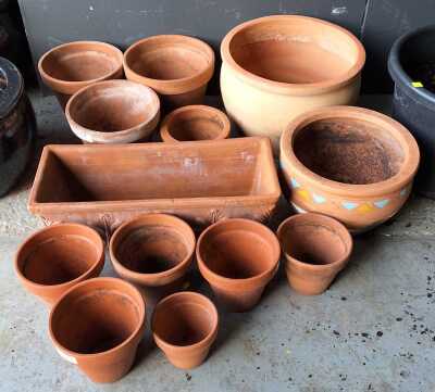 TERRACOTTA POTS