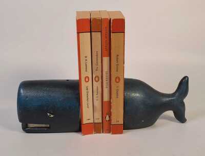 WHALE BOOKENDS