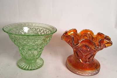 URANIUM & CARNIVAL VASES